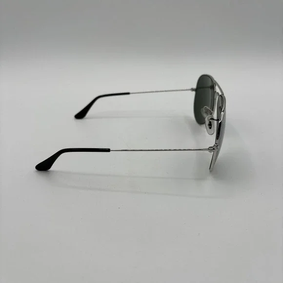 Ray Ban Aviator Sunglasses RB3025 W3277 58 14 Silver Frame & Gray Lenses